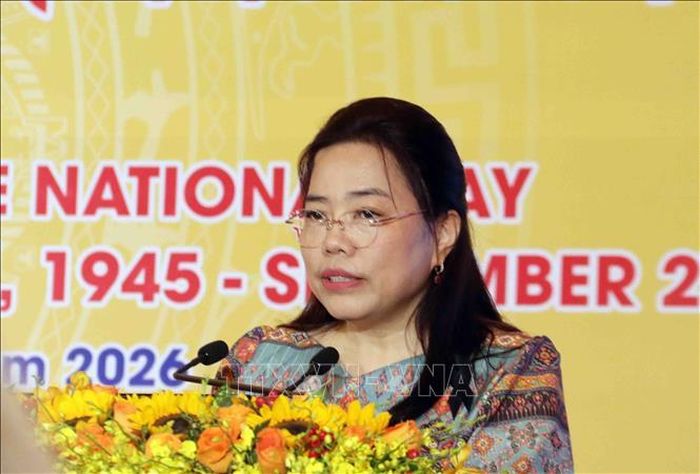 Thay mặt Lãnh sự đoàn tại TP Hồ Chí Minh, bà Wiraka Moodhitaporn, Tổng lãnh sự Thái Lan tại TP Hồ Chí Minh chúc mừng kỷ niệm Quốc khánh Việt Nam.