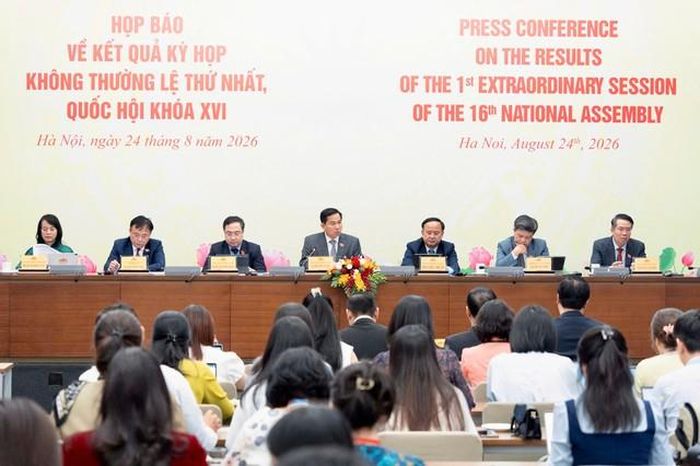 Quang cảnh họp báo (Ảnh: Phạm Thắng).