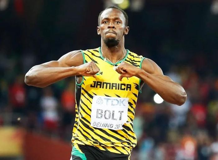 Kỷ lục chạy 100m của Usain Bolt đã bị một robot phá vỡ . Ảnh: EPA