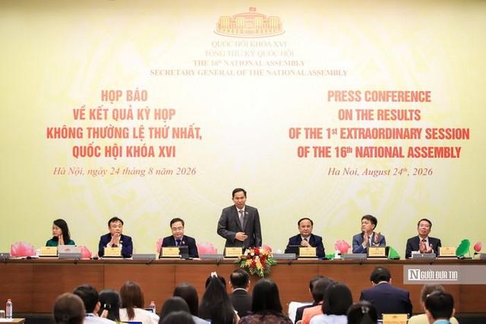Quang cảnh họp báo (Ảnh: Hữu Thắng).