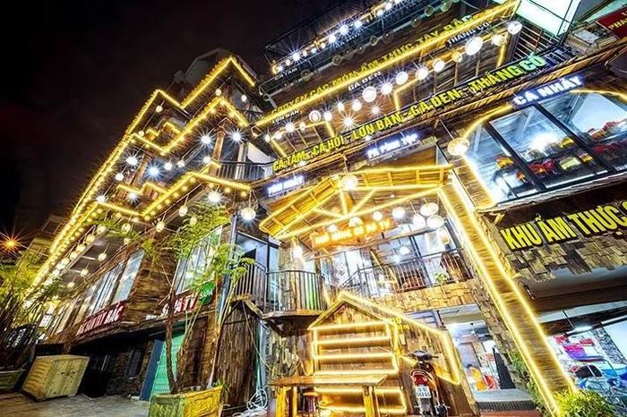 Nhà Hàng Sapa TV tại trung tâm phường Sapa. Ảnh: Nhà Hàng Sapatv.