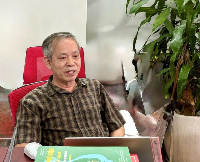 Giáo sư-Tiến sĩ Phạm Văn Toản- nguyên Phó Giám đốc Viện Khoa học Nông nghiệp Việt Nam phát biểu tại buổi góp ý kiến cho việc sửa Luật Trồng trọt và Bảo vệ Thực vật. Ảnh: Anh Nguyễn/Bnews/vnanet.vn