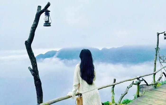 "Biển mây" ở Tam Đảo. Ảnh: Sưu tầm