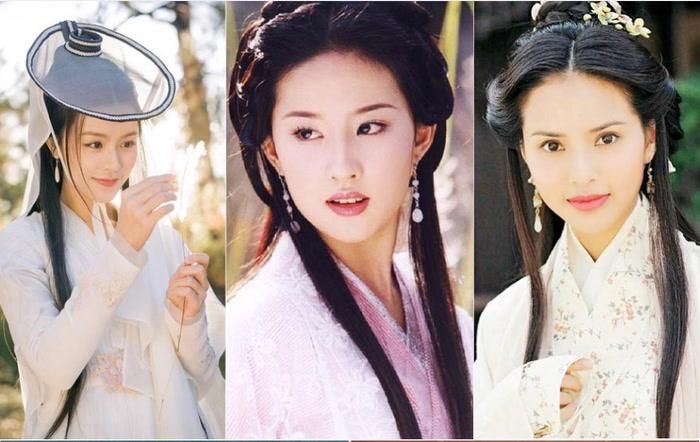 Bên cạnh Lưu Diệc Phi, Lý Nhược Đồng và Văn Vịnh San cũng gây chú ý với nhan sắc tựa tiên trong vai Vương Ngữ Yên.