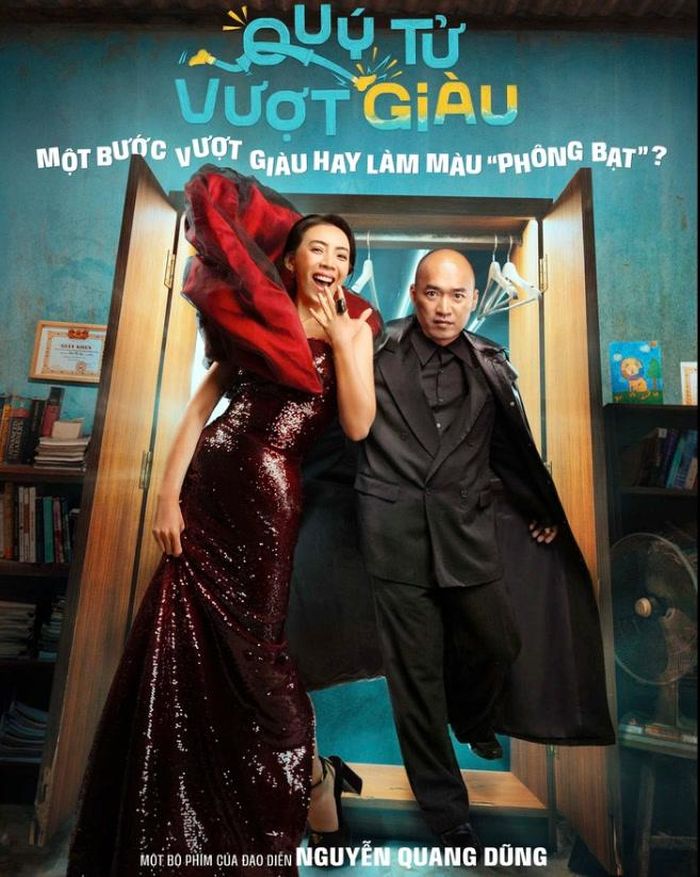 Thu Trang - Tiến Luật trở lại màn ảnh với Quý Tử Vượt Giàu của đạo diễn Nguyễn Quang Dũng.