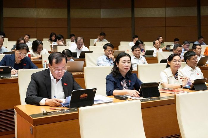 Các đại biểu Quốc hội tham dự kỳ họp