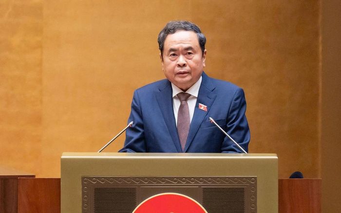 Chủ tịch Quốc hội Trần Thanh Mẫn phát biểu bế mạc kỳ họp không thường lệ thứ nhất, Quốc hội khóa XVI