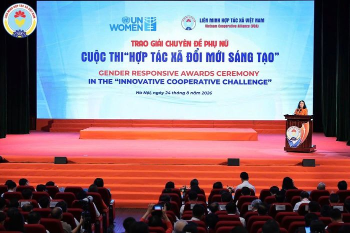 Lễ trao giải Cuộc thi “Hợp tác xã đổi mới sáng tạo”