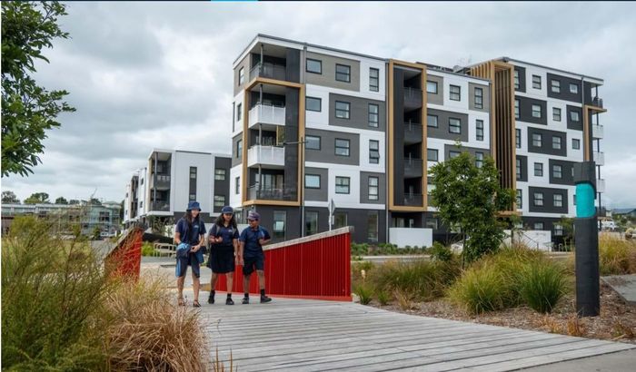 Một dự của Auckland trong kế hoạch tái quy hoạch đô thị nhằm tăng nguồn cung nhà ở. Ảnh: OurAuckand