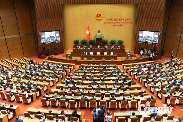 Toàn cảnh phiên họp. Ảnh: Quochoi.vn