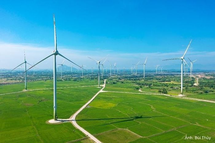 Một số dự án điện gió của Trung Nam góp phần đảm bảo an ninh năng lượng.
