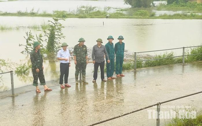Trước diễn biến nước sông Bưởi lên đến mức báo động 2, xã Kim Tân đang triển khai nhiều giải pháp ứng phó, đặc biệt sẽ triển khai các phương án di dời các hộ dân tại các vùng ngập lụt đến nơi an toàn.