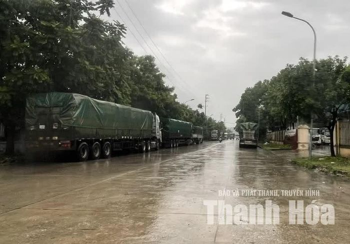 KCN Đình Hương - Tây Bắc Ga tập trung các ngành nghề như sản xuất thủ công mỹ nghệ, cơ khí, đồ gia dụng, máy nông lâm nghiệp, sửa chữa ôtô, máy công trình, nên có nhiều thùng xe, xe bồn đậu đỗ lấn chiếm lòng lề đường.