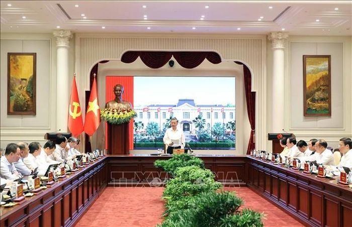 Tổng Bí thư, Chủ tịch nước Tô Lâm phát biểu chỉ đạo. Ảnh: Thống Nhất – TTXVN