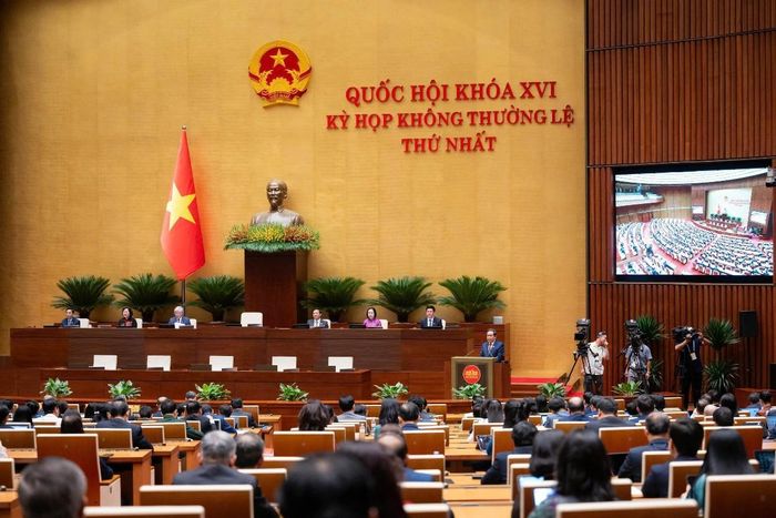 Quang cảnh Phiên bế mạc Kỳ họp. Ảnh: Quốc hội.