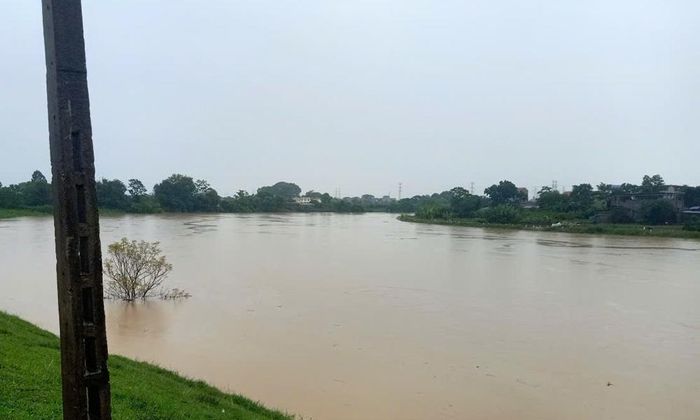  Lũ trên sông Cầu dự báo lên báo động số II trong khoảng 6-12h tới 