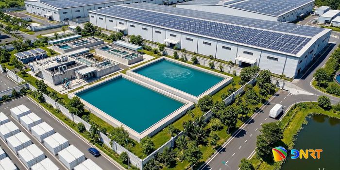 Mô hình Nhà máy xử lý nước thải tại Khu công nghiệp Nam Thăng Bình