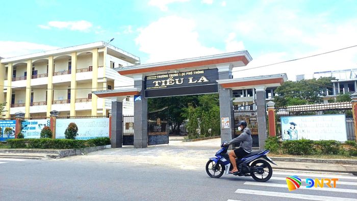 Trường THPT Tiểu La được thành lập trên cơ sở sáp nhập Trường THPT Tiểu La (cũ) và Trường THPT Thái Phiên - Thăng Bình. Ảnh: NGUYỄN QUỲNH