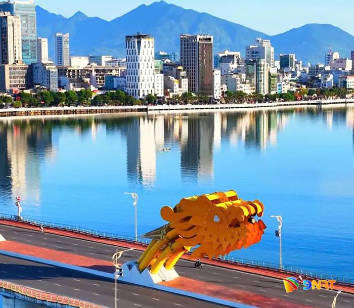Cầu Rồng Đà Nẵng. Ảnh: PHƯƠNG UYÊN