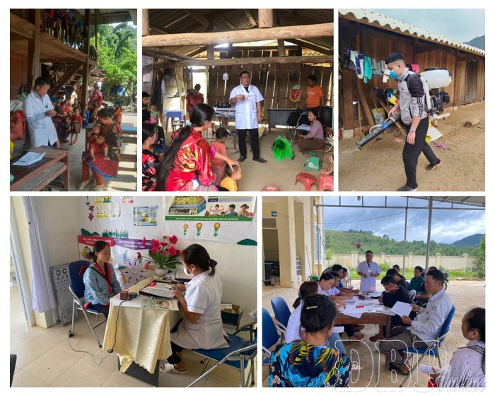Các hoạt động chăm sóc sức khỏe nhân dân được Trạm Y tế xã Sính Phình tích cực triển khai ngay từ cơ sở.