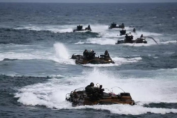 Một cuộc tập trận chung Mỹ - Hàn. Ảnh: Reuters