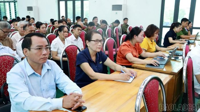 Các đại biểu tham dự lớp tập huấn.