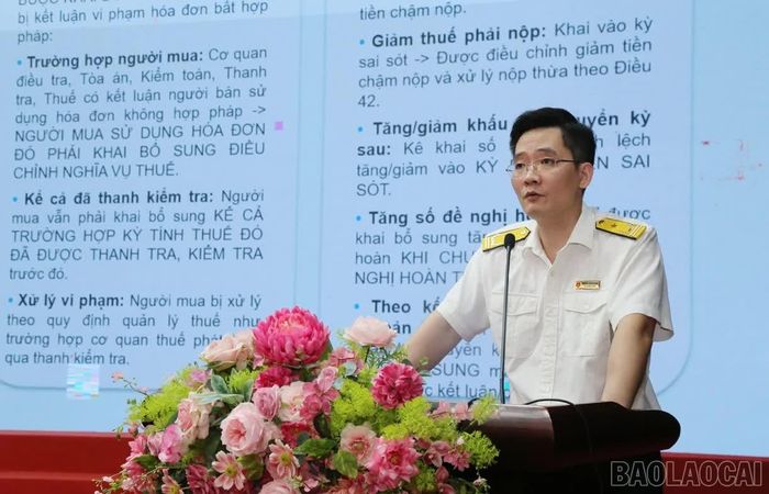 Phổ biến chính sách thuế cho doanh nghiệp, hợp tác xã và người nộp thuế.