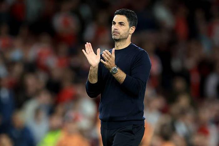 Mikel Arteta và Arsenal có thể cảm thấy may mắn vì mua "hụt" Vinicius Junior. Ảnh: Getty Images
