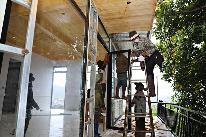 Các trường hợp vi phạm được ghi nhận thường lén lút xây dựng công trình vào ban đêm