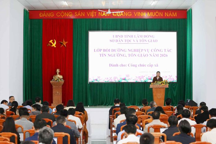 Quang cảnh khai mạc lớp bồi dưỡng