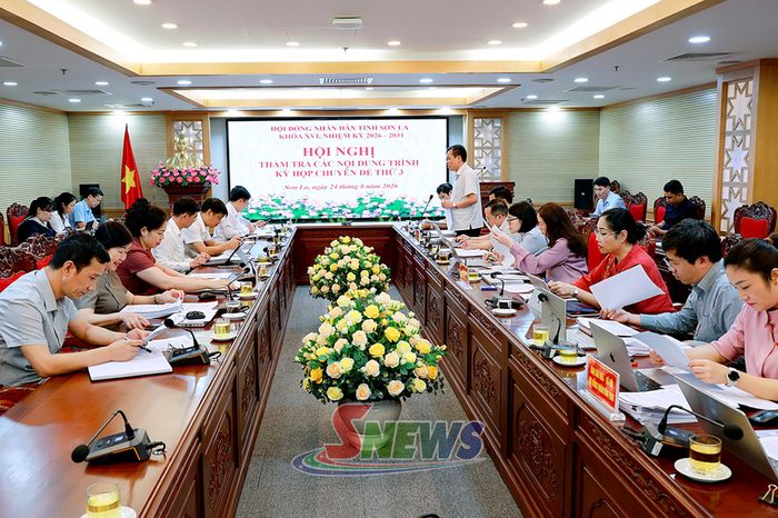 Hội nghị thẩm tra các tờ trình, dự thảo nghị quyết thuộc lĩnh vực kinh tế - ngân sách trình Kỳ họp chuyên đề thứ 3, HĐND tỉnh.