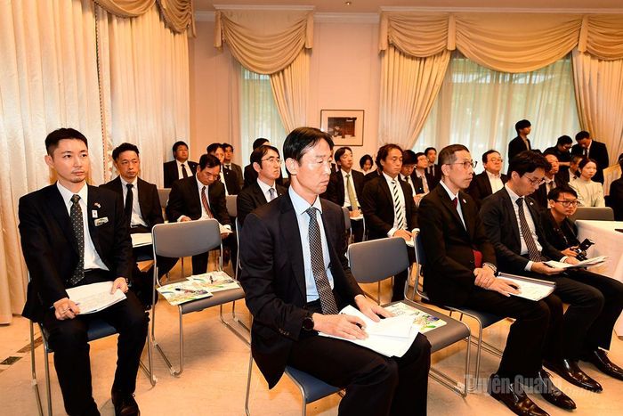 Đại diện doanh nghiệp Nhật Bản dự diễn đàn.
