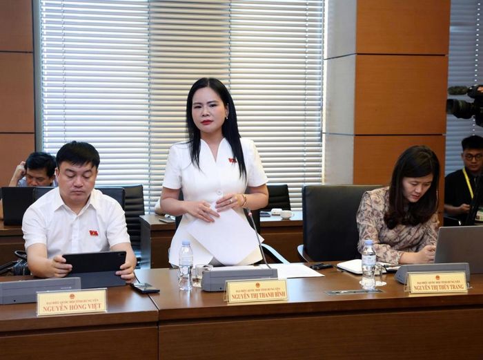 Đại biểu Nguyễn Thị Thanh Bình (Đoàn ĐBQH tỉnh Hưng Yên) - Ảnh: Petrotimes