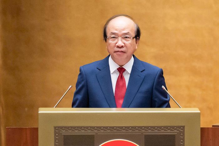 Chủ nhiệm Ủy ban Pháp luật và Tư pháp Phan Chí Hiếu. Ảnh: Media Quốc hội.