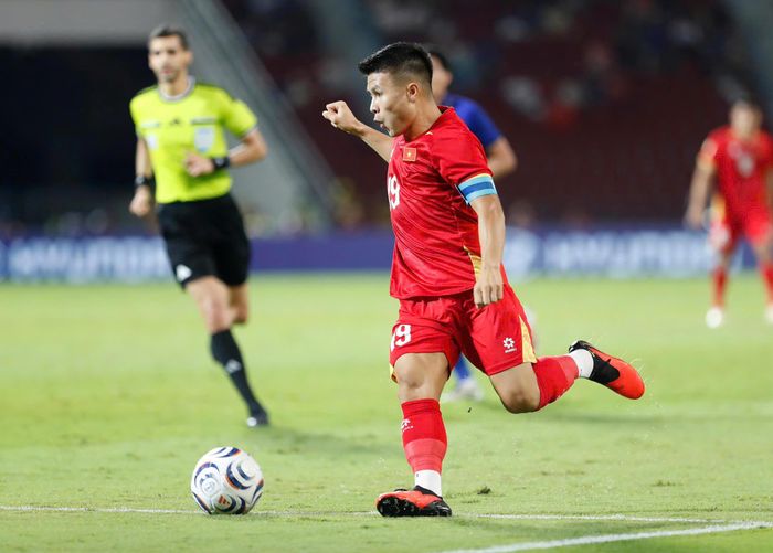 Quang Hải có cơ hội lần thứ 3 vô địch AFF Cup (Ảnh: Ngọc Linh). 