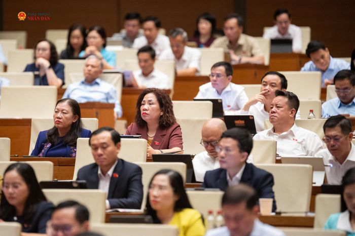 Các đại biểu tham dự phiên họp. Ảnh: Phạm Thắng