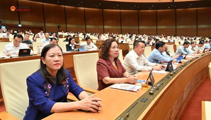 Các đại biểu tham dự phiên họp. Ảnh: Quang Khánh