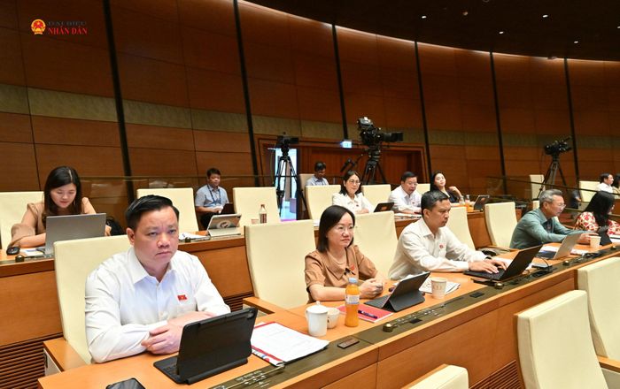 Các đại biểu tham dự phiên họp. Ảnh: Quang Khánh