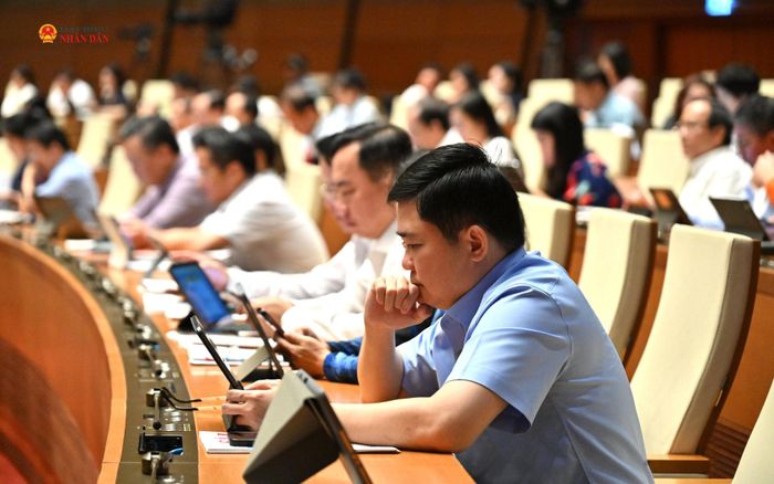 Các đại biểu tham dự phiên họp. Ảnh: Quang Khánh