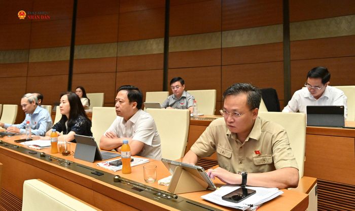 Các đại biểu tham dự phiên họp. Ảnh: Quang Khánh