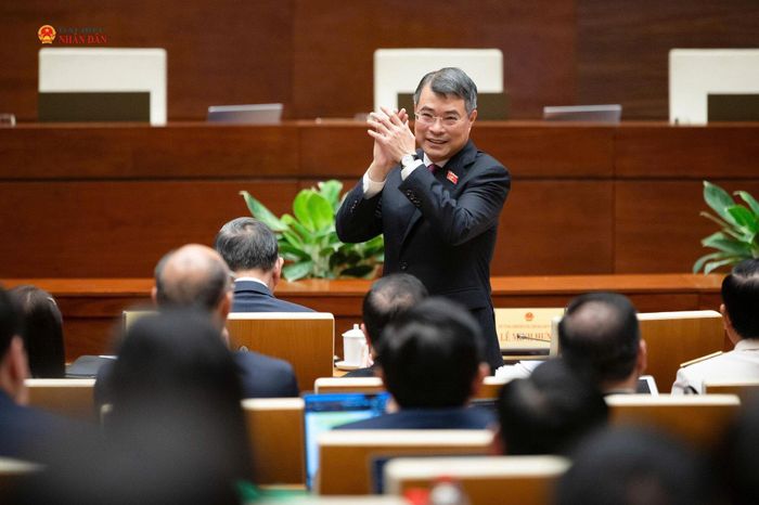 Thủ tướng Chính phủ Lê Minh Hưng dự phiên bế mạc. Ảnh: Phạm Thắng