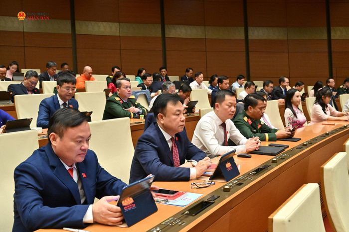 Các đại biểu dự phiên họp. Ảnh: Quang Khánh