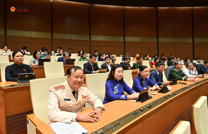 Các đại biểu dự phiên họp. Ảnh: Quang Khánh