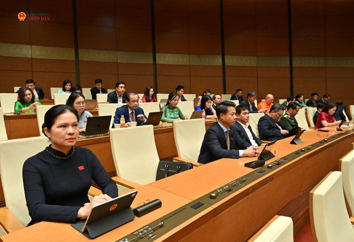 Các đại biểu tham dự phiên họp. Ảnh: Quang Khánh