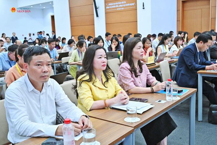 Các đại biểu tham dự Họp báo. Ảnh: Quang Khánh