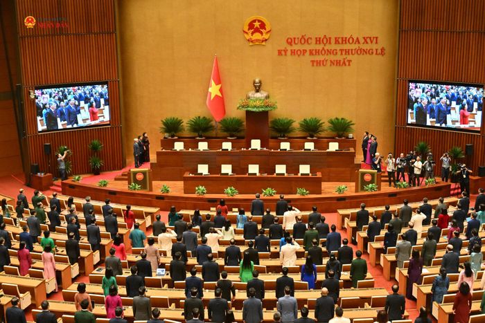 Toàn cảnh phiên bế mạc Kỳ họp. Ảnh: Quang Khánh