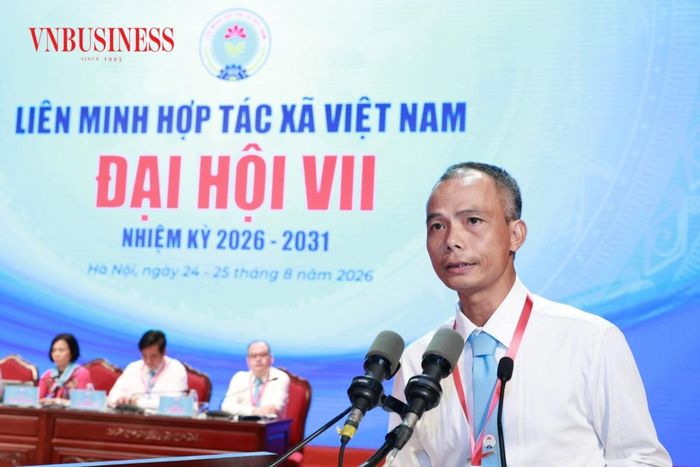Ông Đào Minh Cường, Giám đốc HTX Nho Evergreen (tỉnh Khánh Hòa).