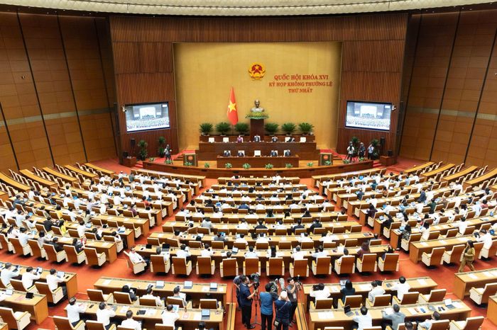 Toàn cảnh Nghị trường (Ảnh: CTTĐTQH)