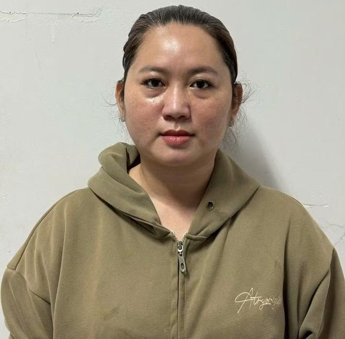 Bị can Lâm Thị Cẩm Tiền.