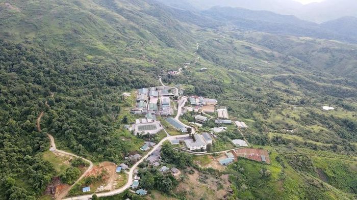 Địa bàn biên giới xã Na Ngoi với núi rừng hiểm trở. Ảnh: HQ